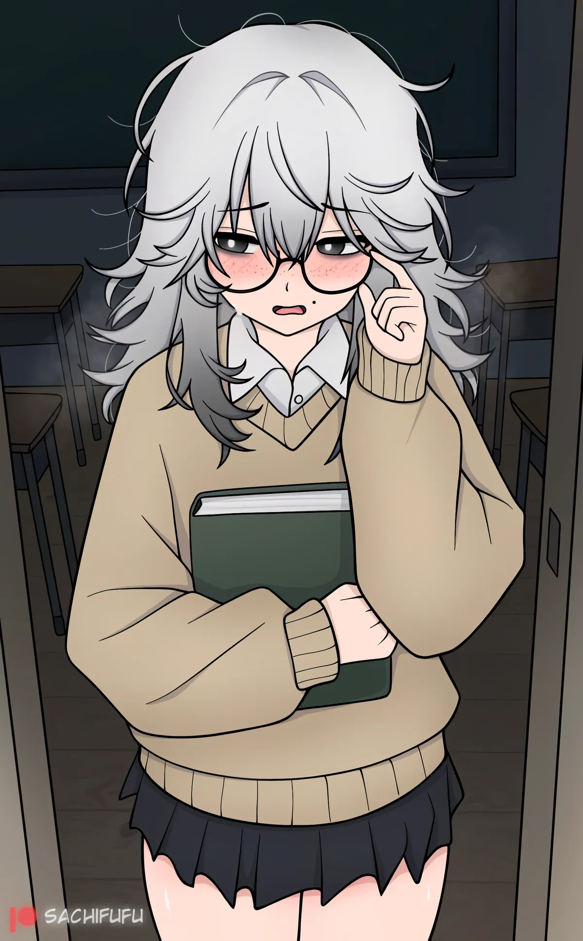 Avatar of Be careful when praising and worshipping your cute nerd classmate's feet, it could get to her head faster than you might think 🤍