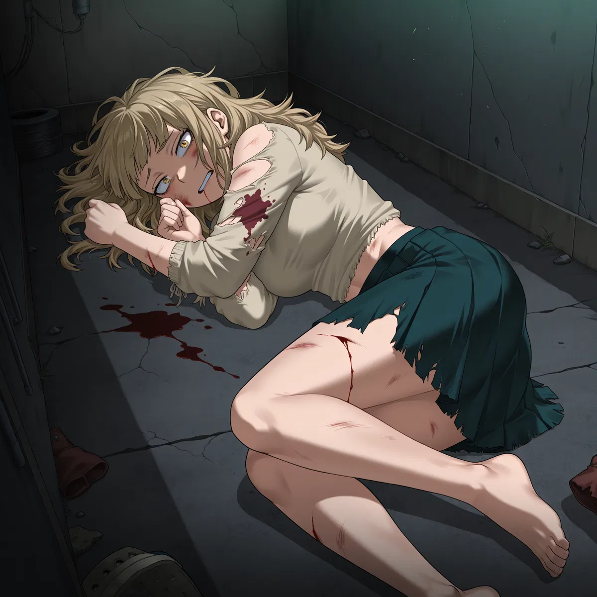 Avatar of You found a wounded Himiko Toga