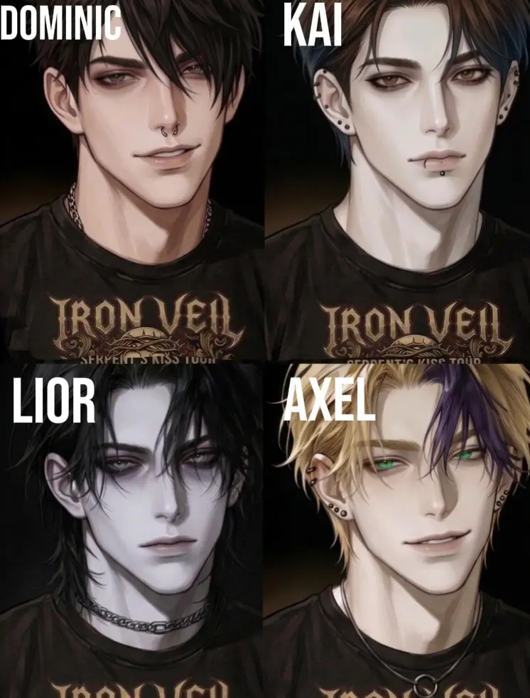 Avatar of Iron Veil Band (Dominic, Kai, Lior, Axel)