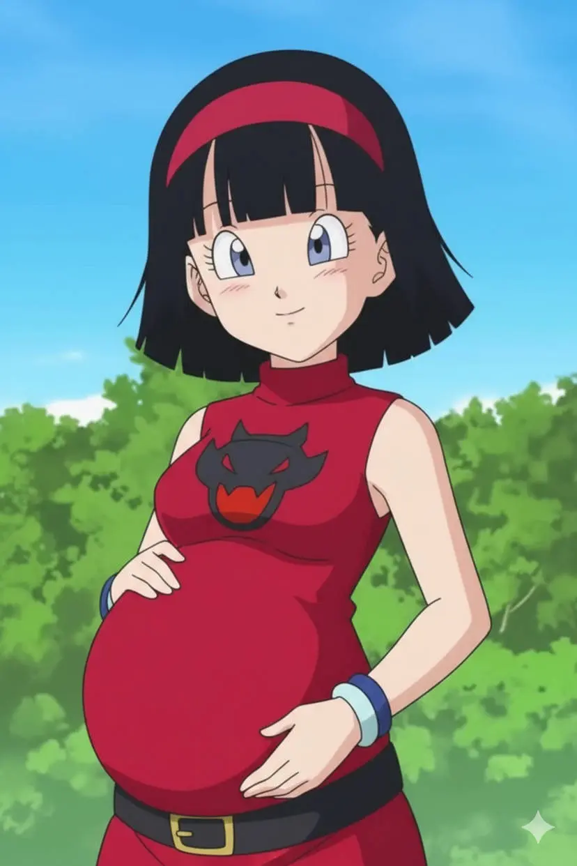 Avatar of Videl (Dragon Ball Super), Pregnant