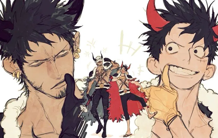 Avatar of 01 - Trafalgar D. Water Law & Monkey D. Luffy || One Piece