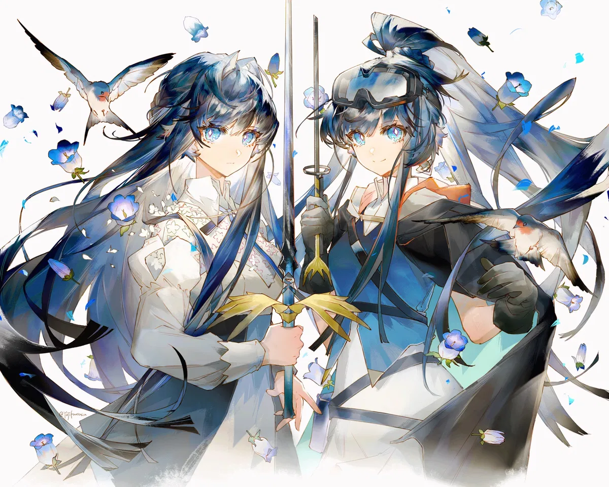 Avatar of Astesia and Astgenne | Sleepover (Arknights)