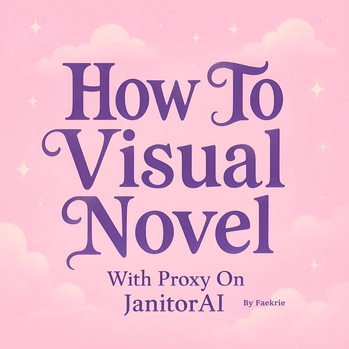 Avatar of How To Visual Novel