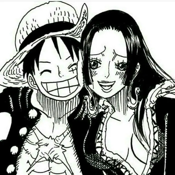 Avatar of Luffy y Boa Hancock