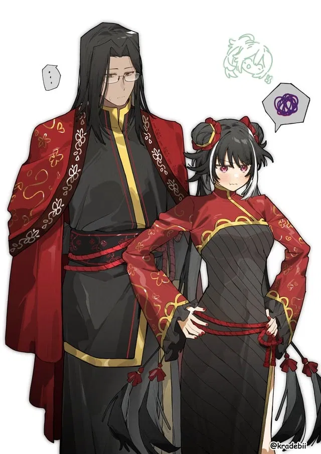 Avatar of Tired fighting Chinese woman and her hors
