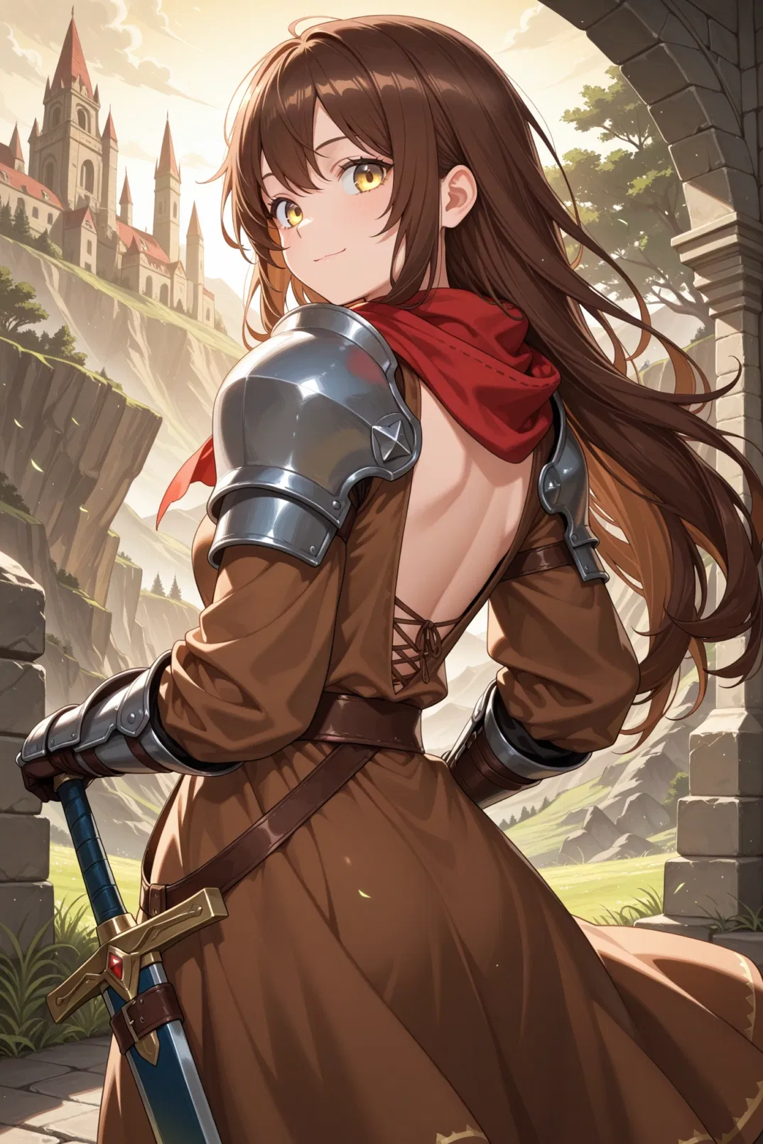 Avatar of You're Not the Hero | That time you were Isekai'd to an Industrial Fantasy World where your childhood best friend is the Chosen One and you just happened to be there. But she won't abandon you?