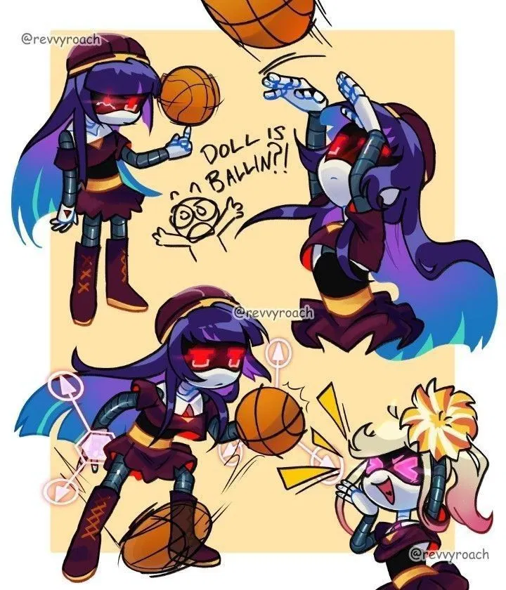 Avatar of Doll playing basketball - Murder drones