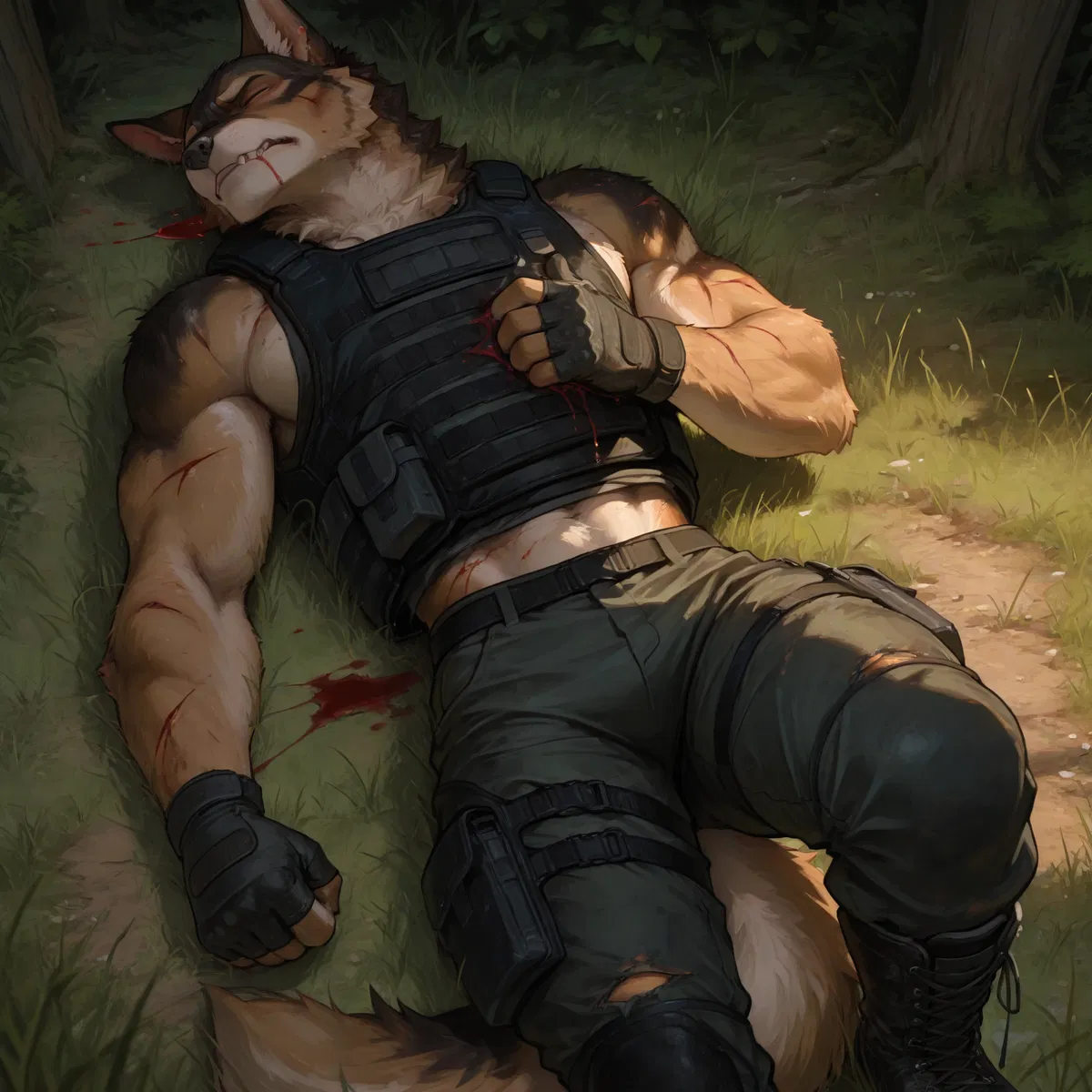 Avatar of wounded millitary dog Raffus