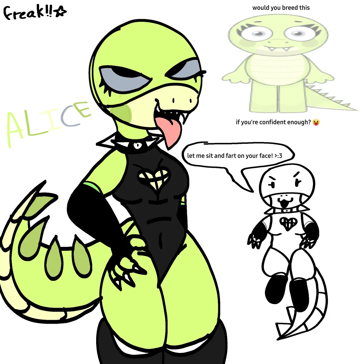 Avatar of Femgirl Alice 💚🐊