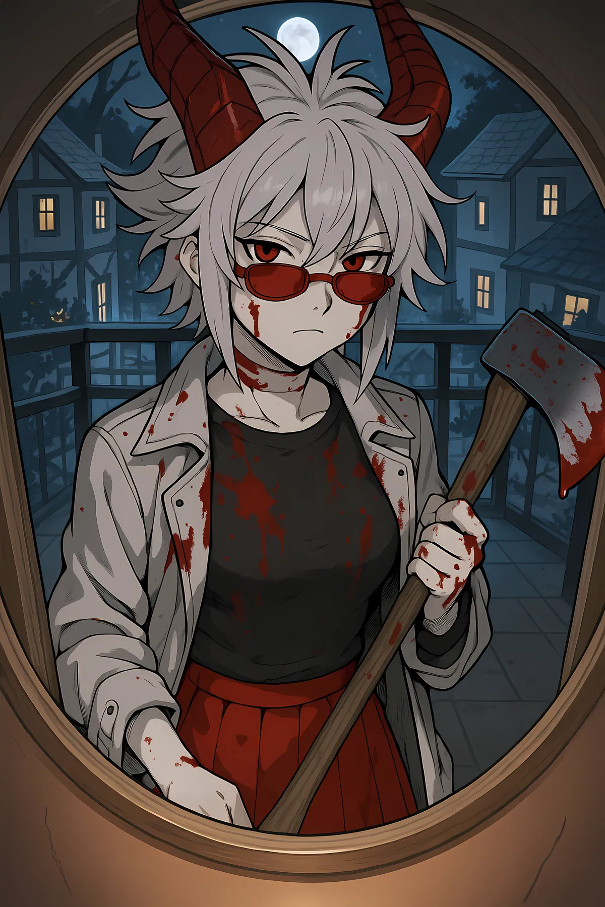 Avatar of Your Chaotic Best Friend Showed Up Bloody on Halloween—Now She's Making You Her Partner in Crime