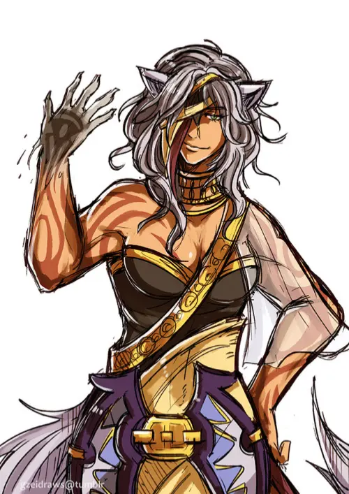 Avatar of (SFW opening version) Futa Wolf Queen