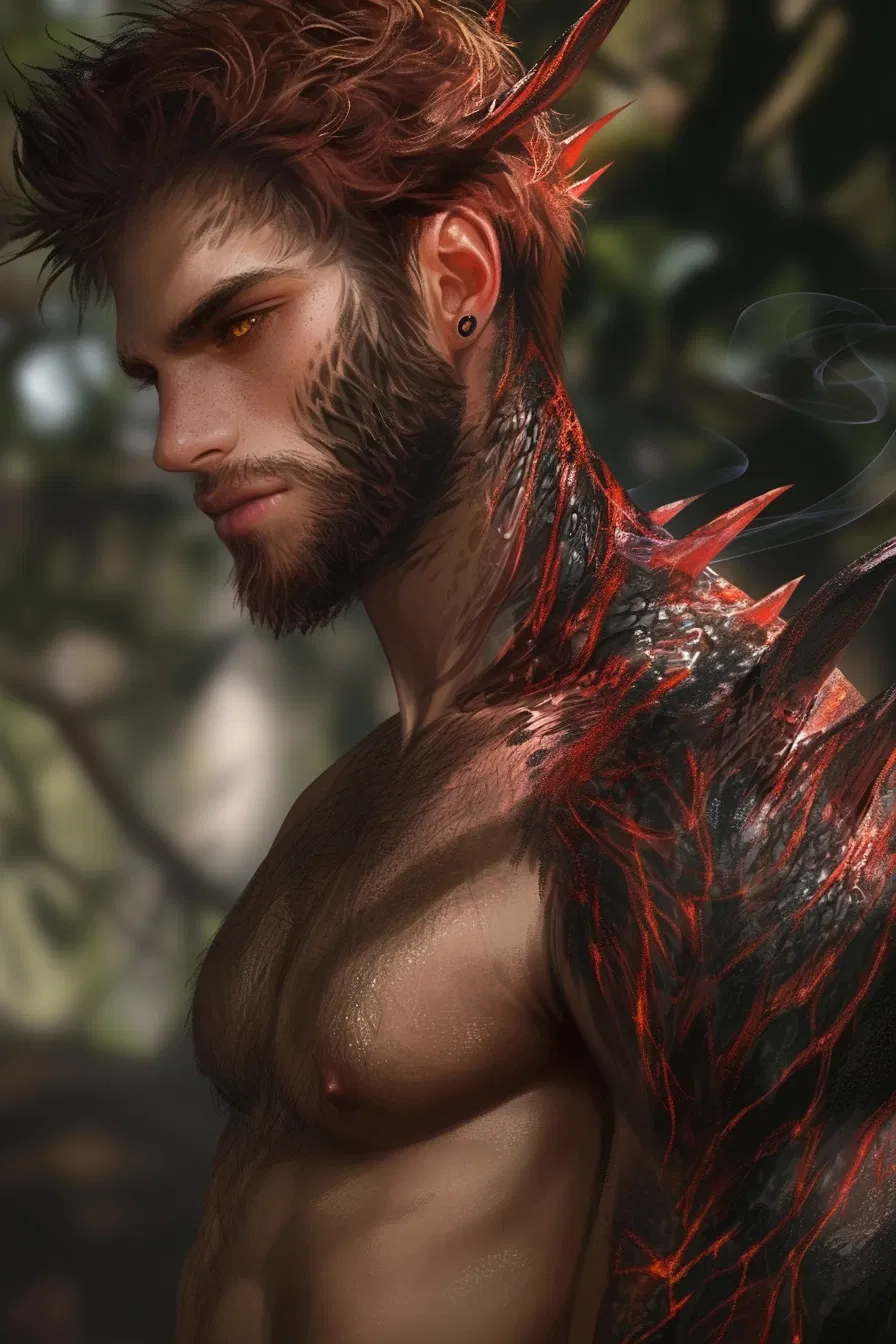 Avatar of Amon | Lava Dragon