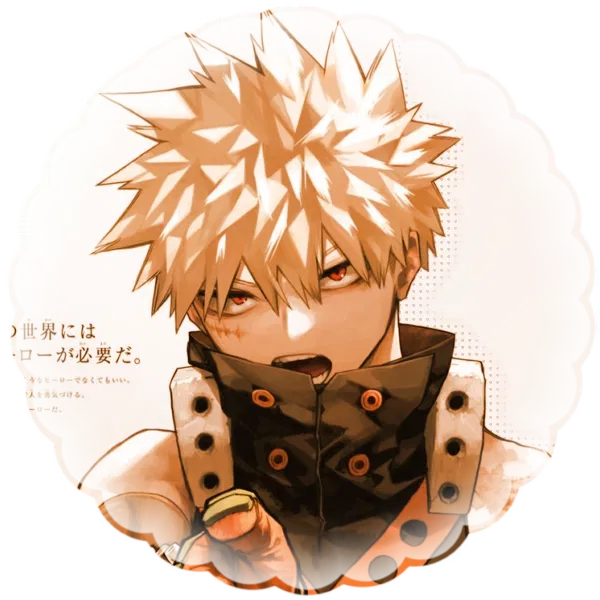 Avatar of Katsuki Bakugou 𐔌