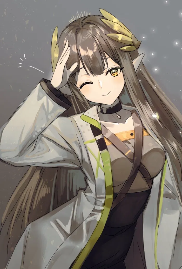 Avatar of Muelsyse; Cinnamon Challenge (Arknights)