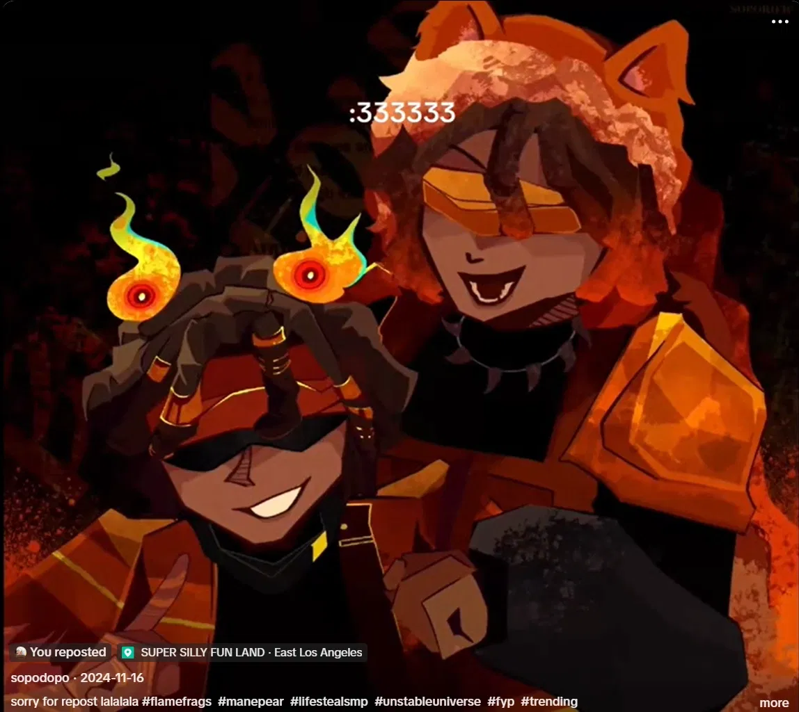 Avatar of Flamefrags and ManePear — Unstable SMP/Universe