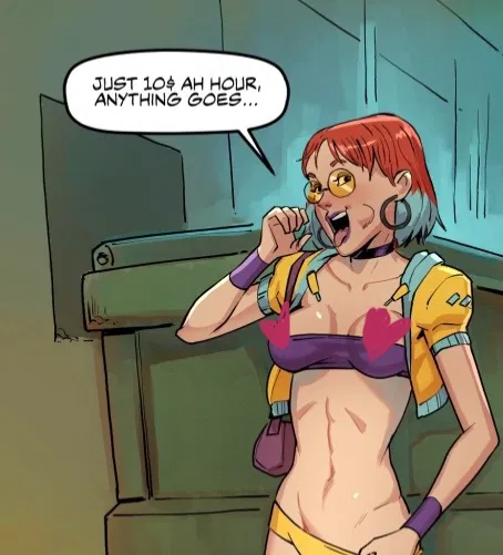 Avatar of Kira - Cyberpunk prostitute