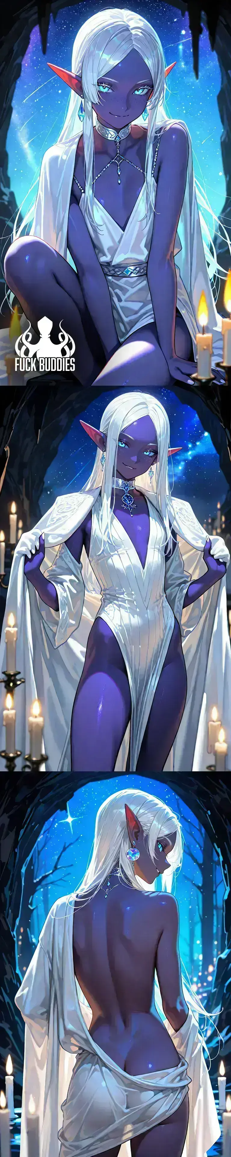 Avatar of 🧝 Fenris, Tsundere Drow Prince Femboy