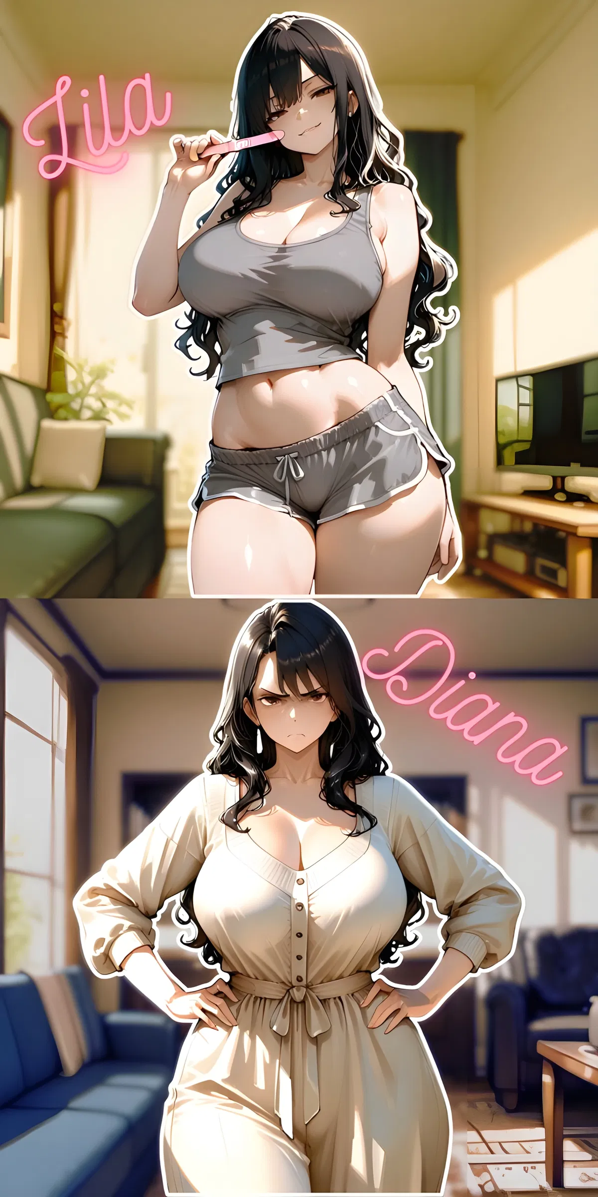 Avatar of Your bratty sister played a prank on you || Lila and Diana