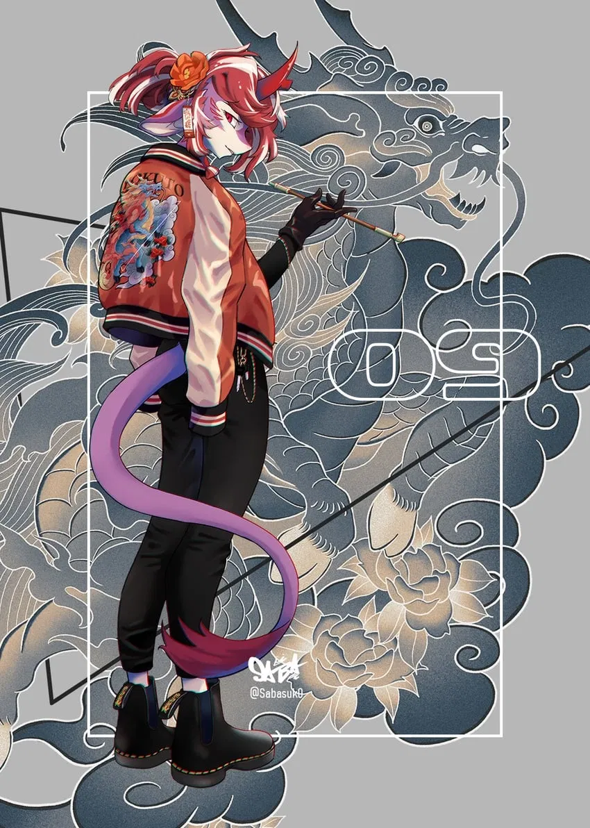 Avatar of Wei Fumizuki; Did you know that this furry likes to race Hoshiguma? (Arknights)