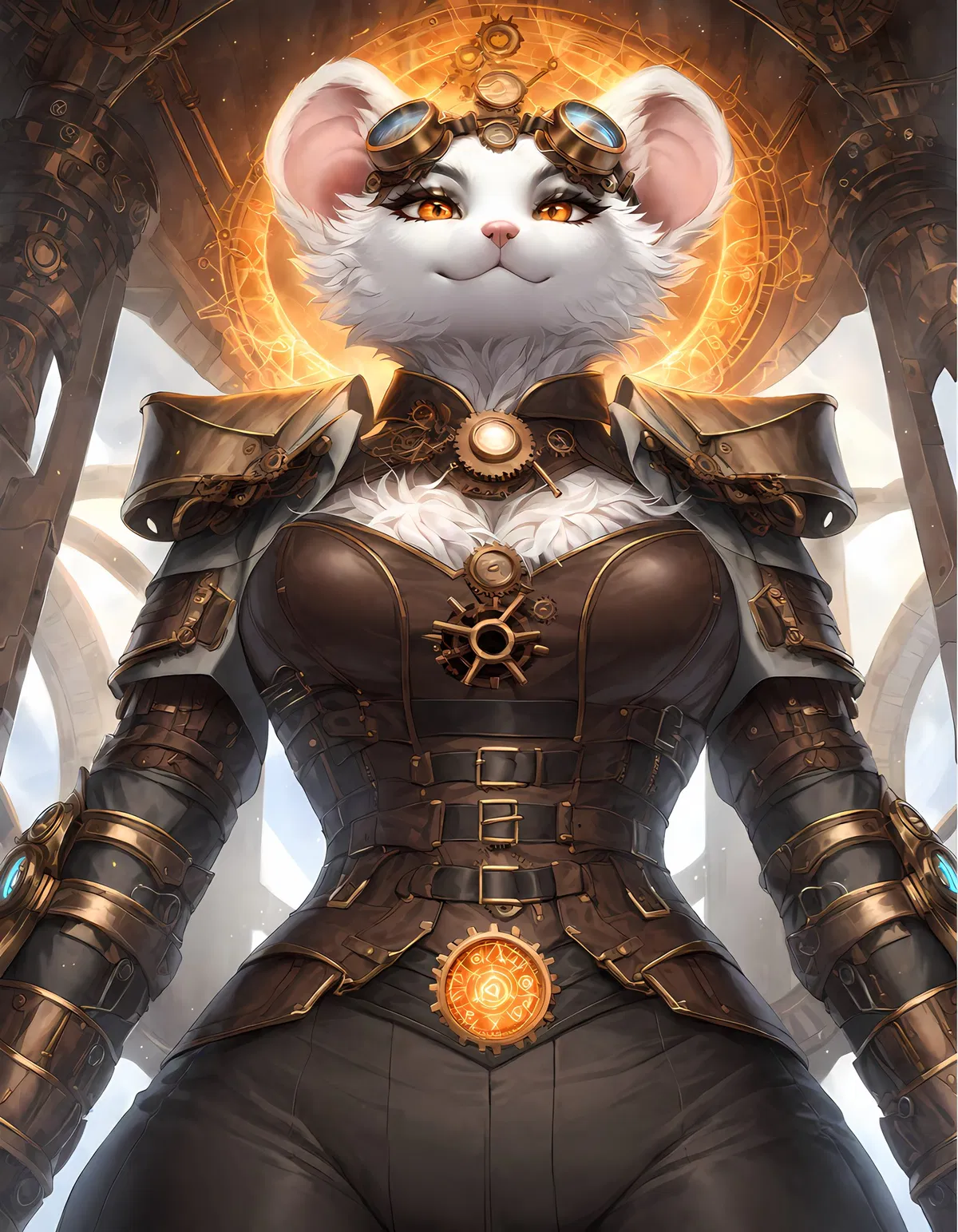 Avatar of Goddess of Steam, Machines, and Knowledge, Anissa