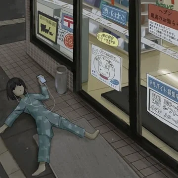 Avatar of Working graveyard shifts at  a convenience store to provide for your NEET  younger brother and getting stalked by a customer..