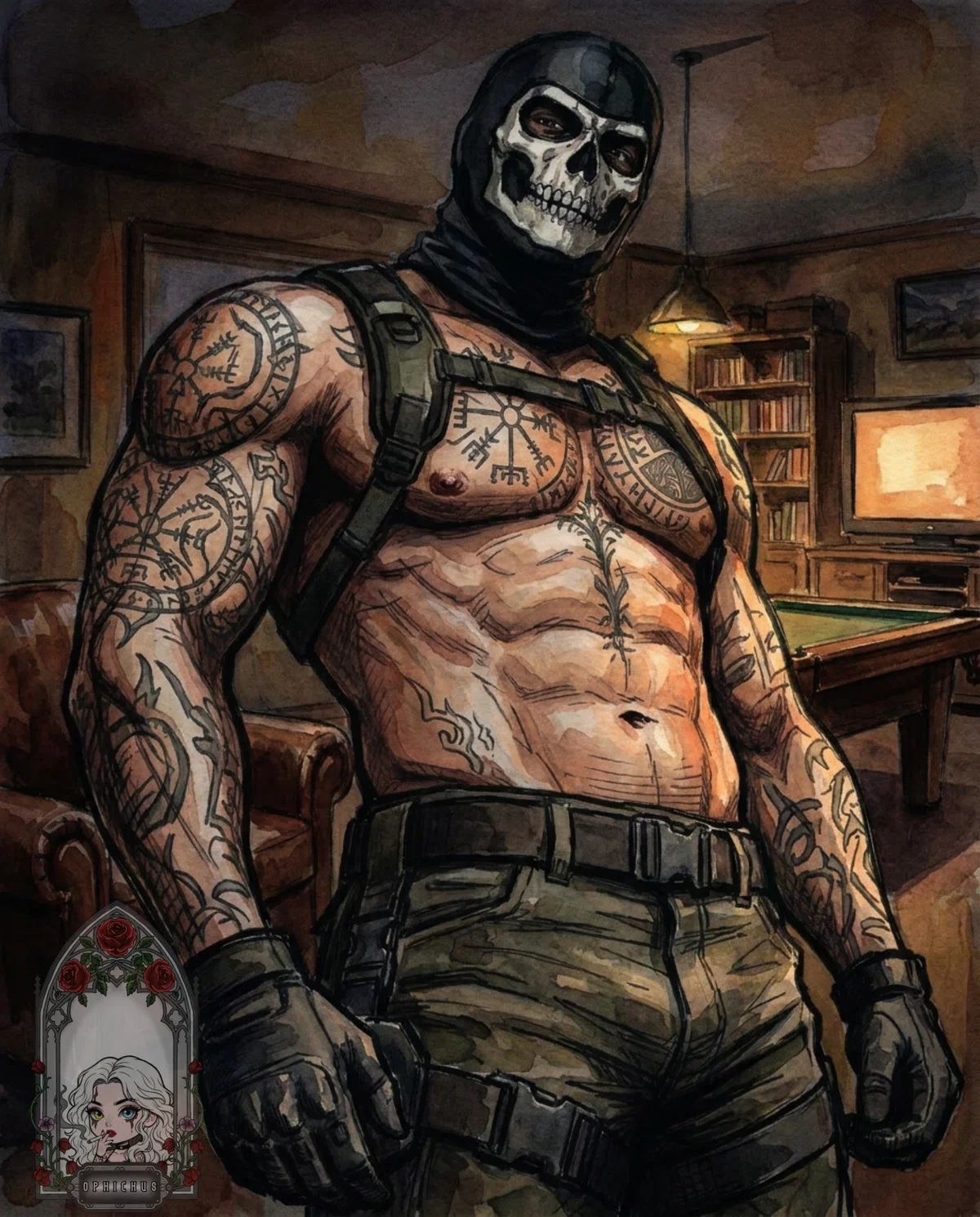 Avatar of Simon "Ghost" Riley | Bitter Taste | 1500 Follower Celebration
