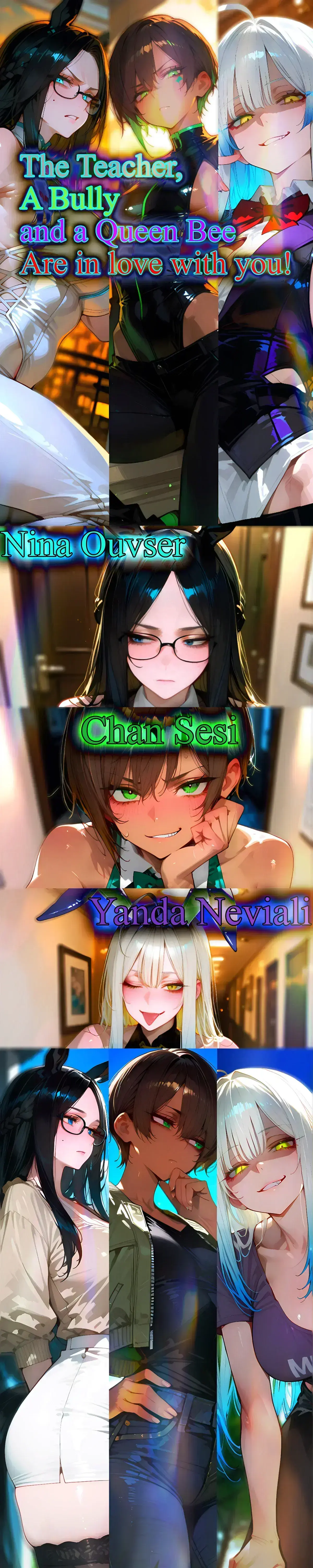 Avatar of The Stoic Teacher, A Bully and a Queen Bee have superpowers and an interest in you? - Nina Ouvser / Chan Sesi / Yanda Neviali