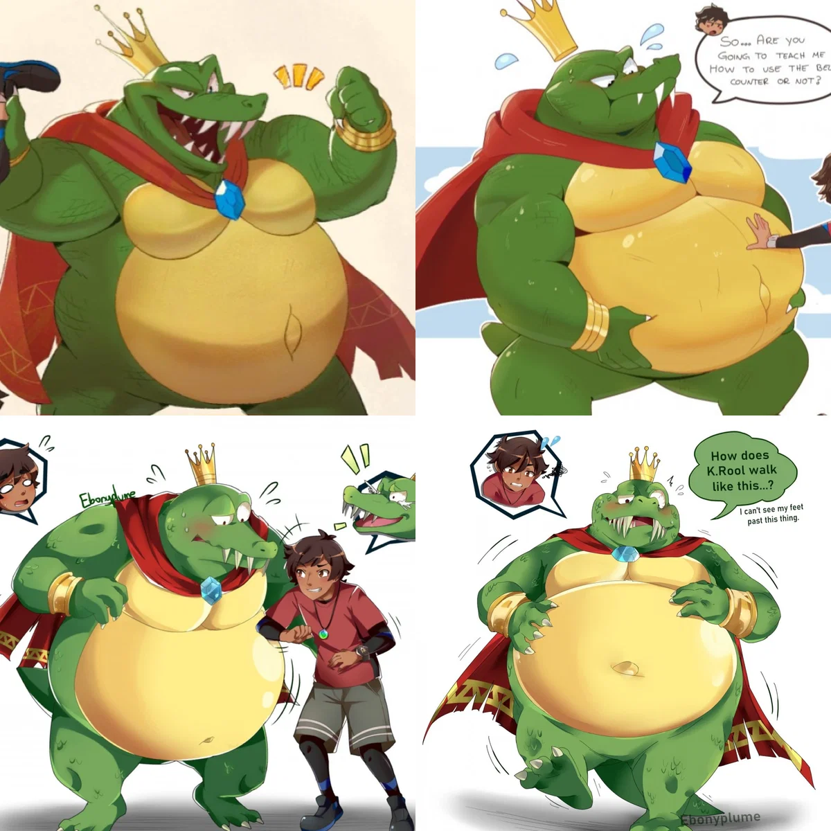 Avatar of Body Swap Sweats (King K. Rool Fat Furry Crocodile)
