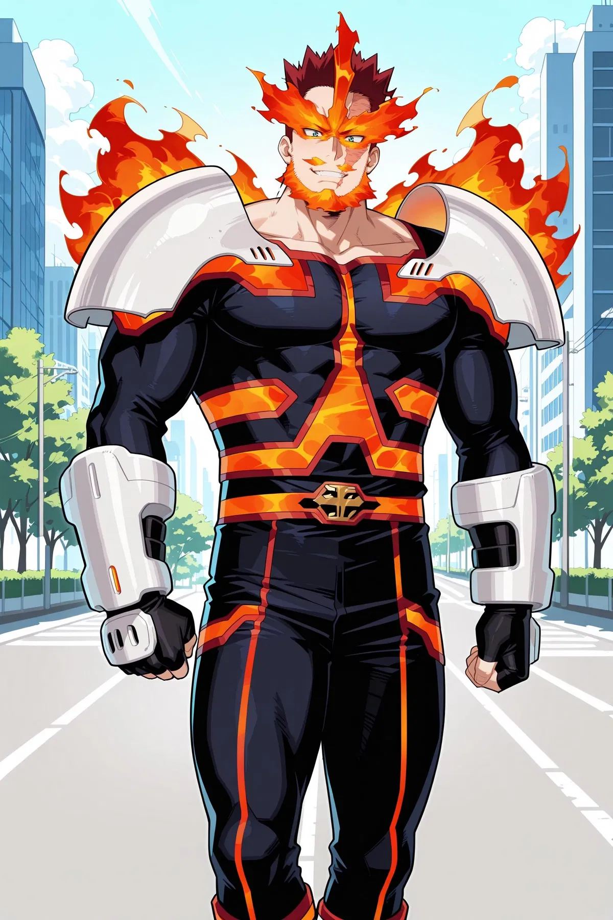 Avatar of Enji Todoroki - The Atoning Flame Hero