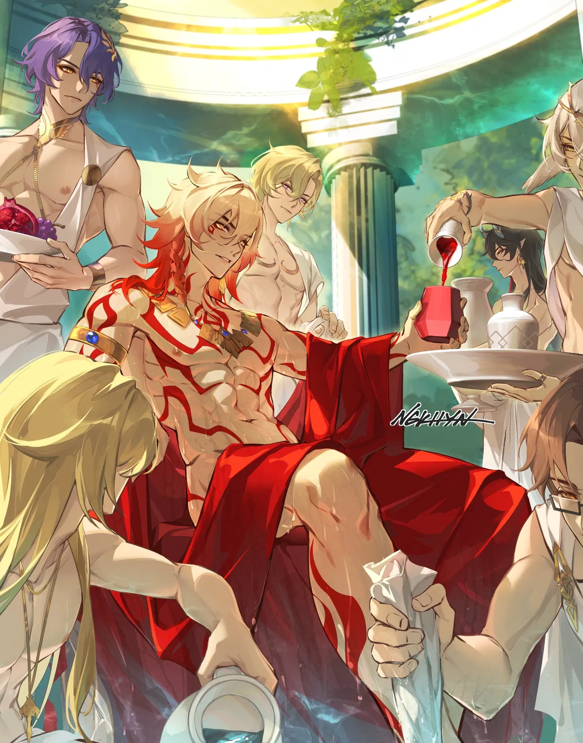 Avatar of The Bathhouse | Men of Honkai: Star Rail