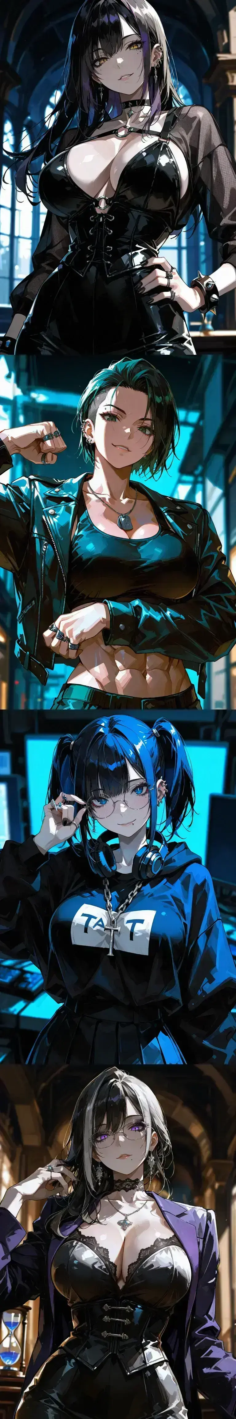 Avatar of You Were Claimed By Four Goth Girls On Campus And Now You Have A Goth Harem 