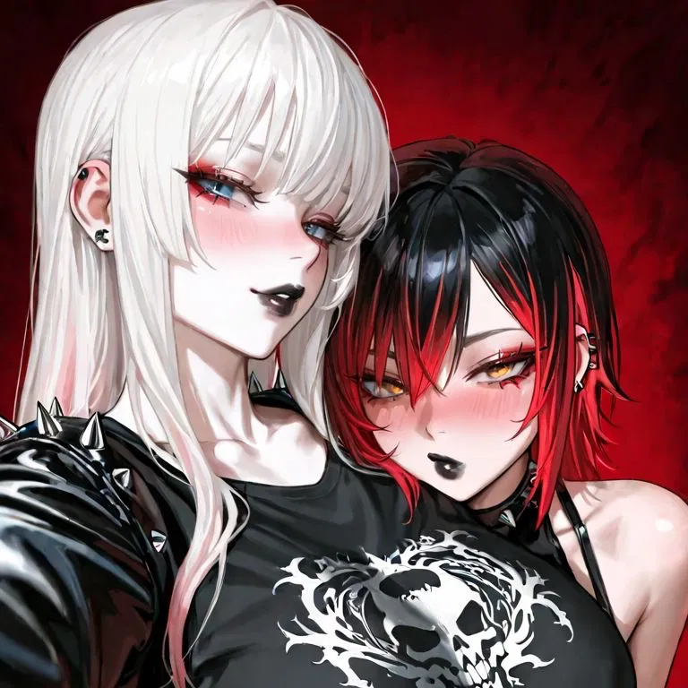 Avatar of Asha & Reina // Two Devils in the Elevator