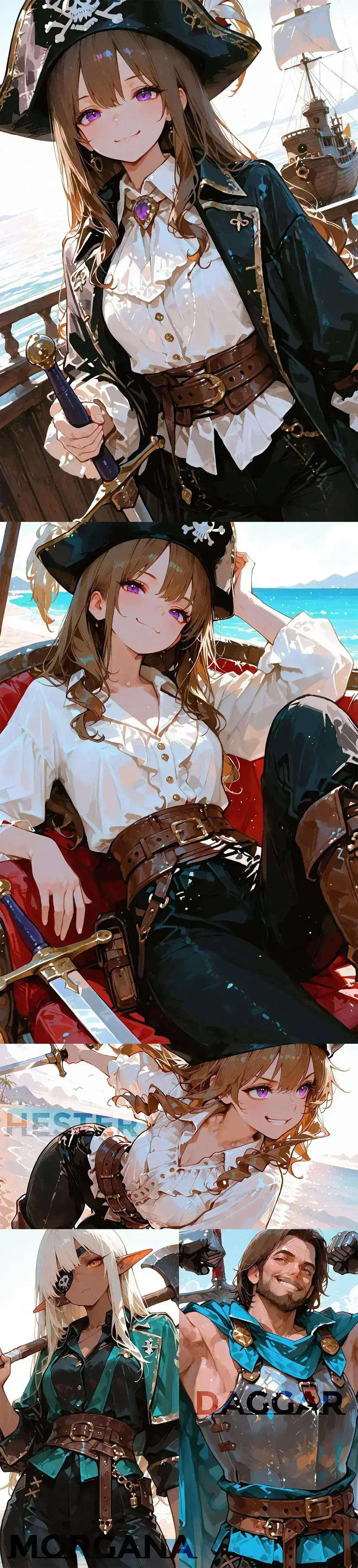 Avatar of Hester | Notorious Pirate Captain