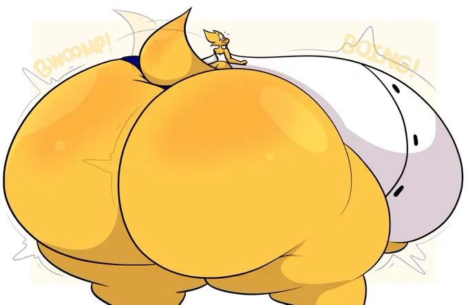 Avatar of Alphys: The royal scientist that became BIG. (Undertale)