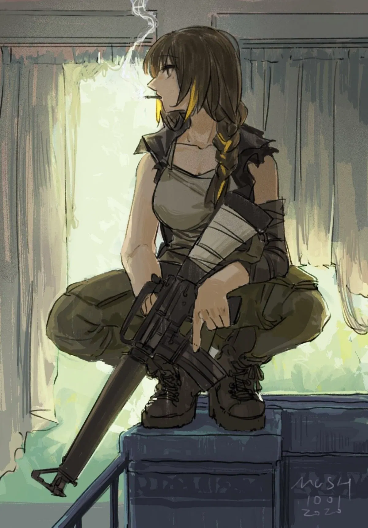 Avatar of Russian military women 
