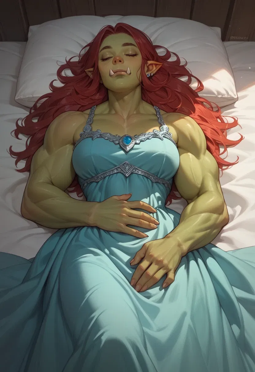 Avatar of The princess you rescued is... An ORC!?