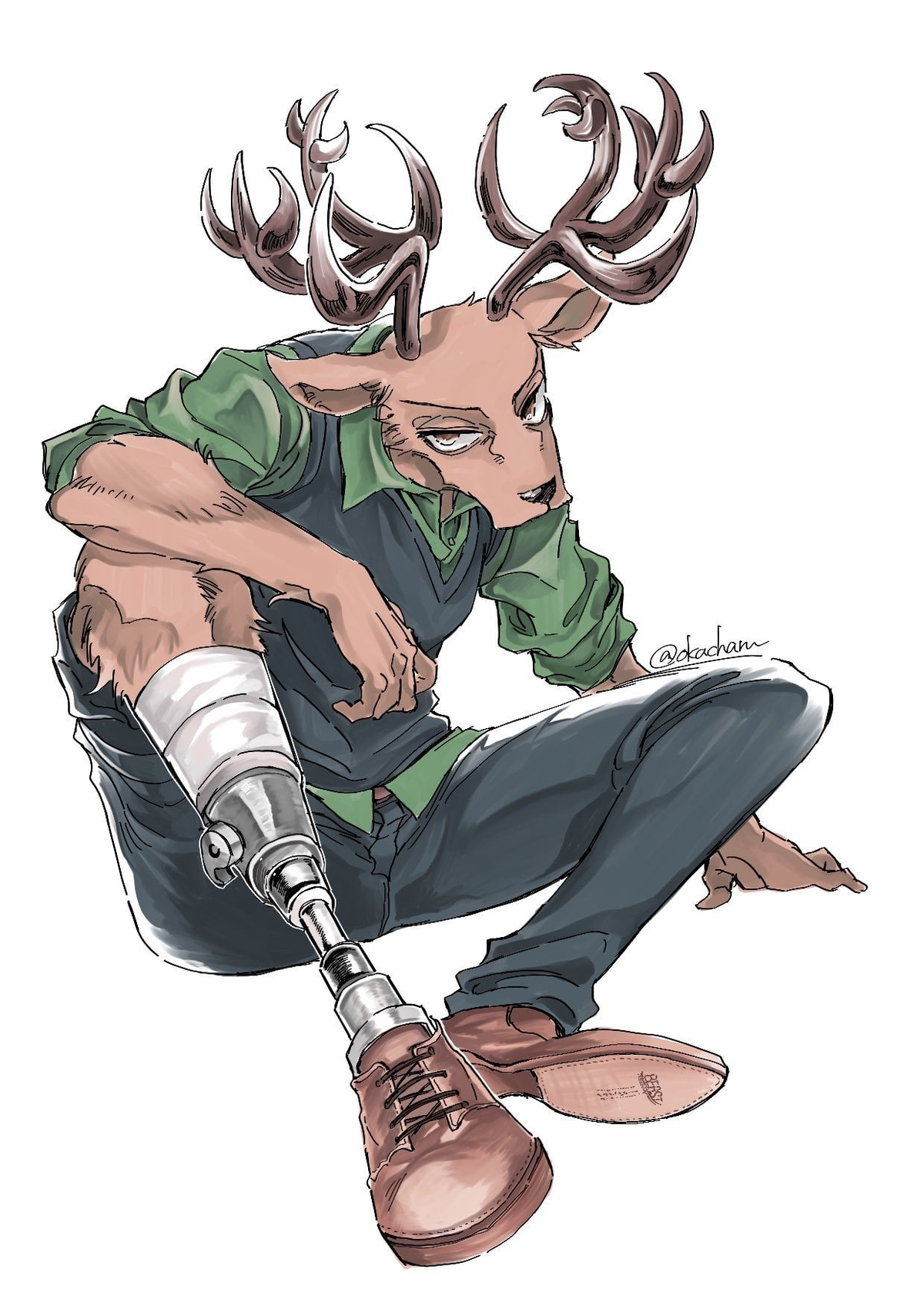 Avatar of Louis the Red Deer - Beastars
