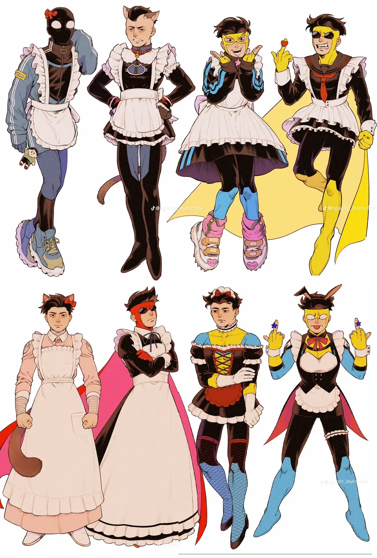 Avatar of Invincible Variants