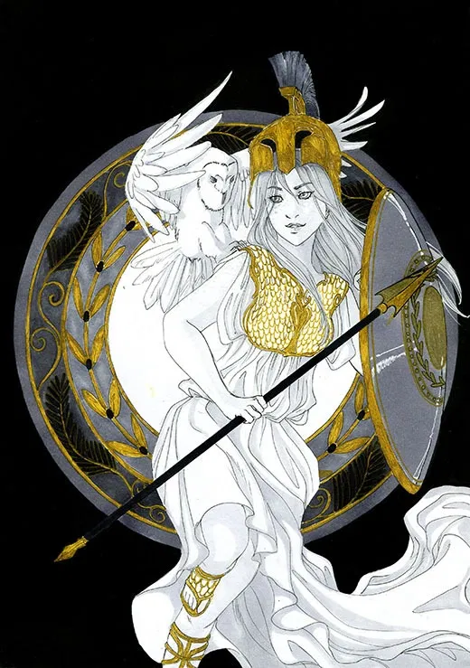 Avatar of Athena-Minerva /  Goddess of war and wisdom 