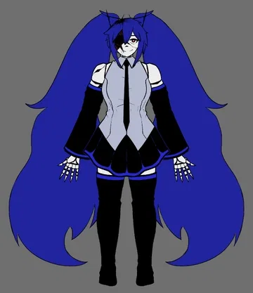 Avatar of DIVA - She found you! But... doesn't look aggressive at all?