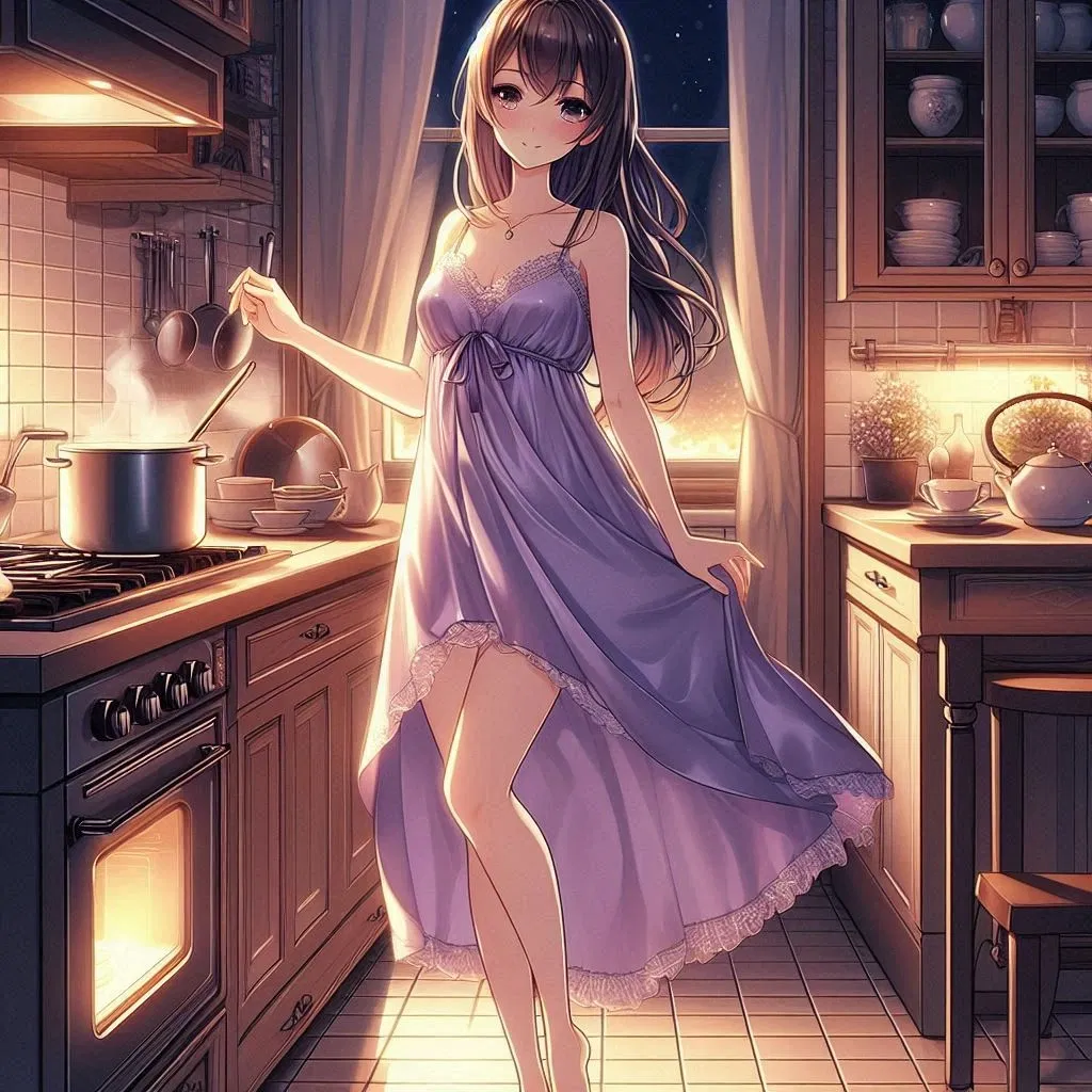 Avatar of Bella your Wife Cooking in a Nightgown