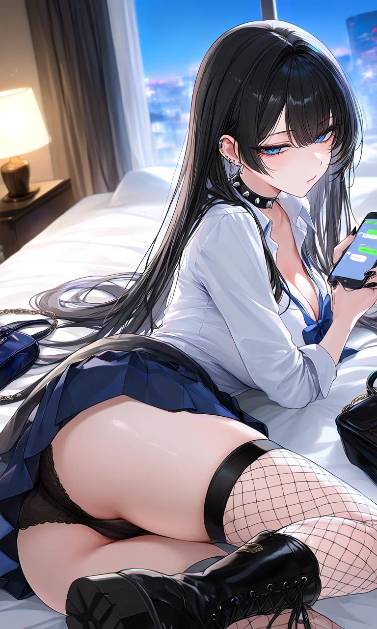 Avatar of Rio, your sugar baby goth gyaru might be catching feelings for you?