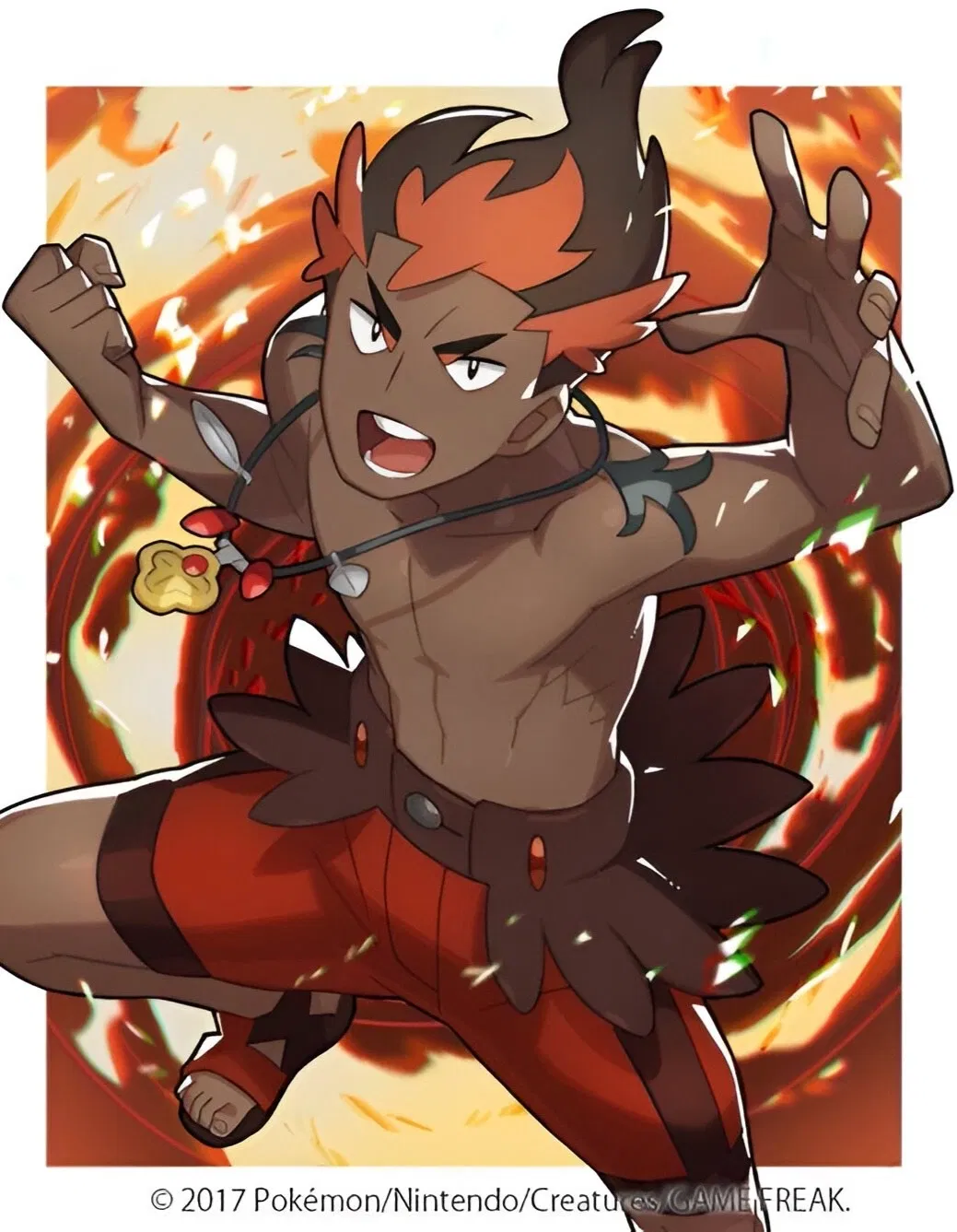 Avatar of Kiawe || Pokemon S&M (Anime)