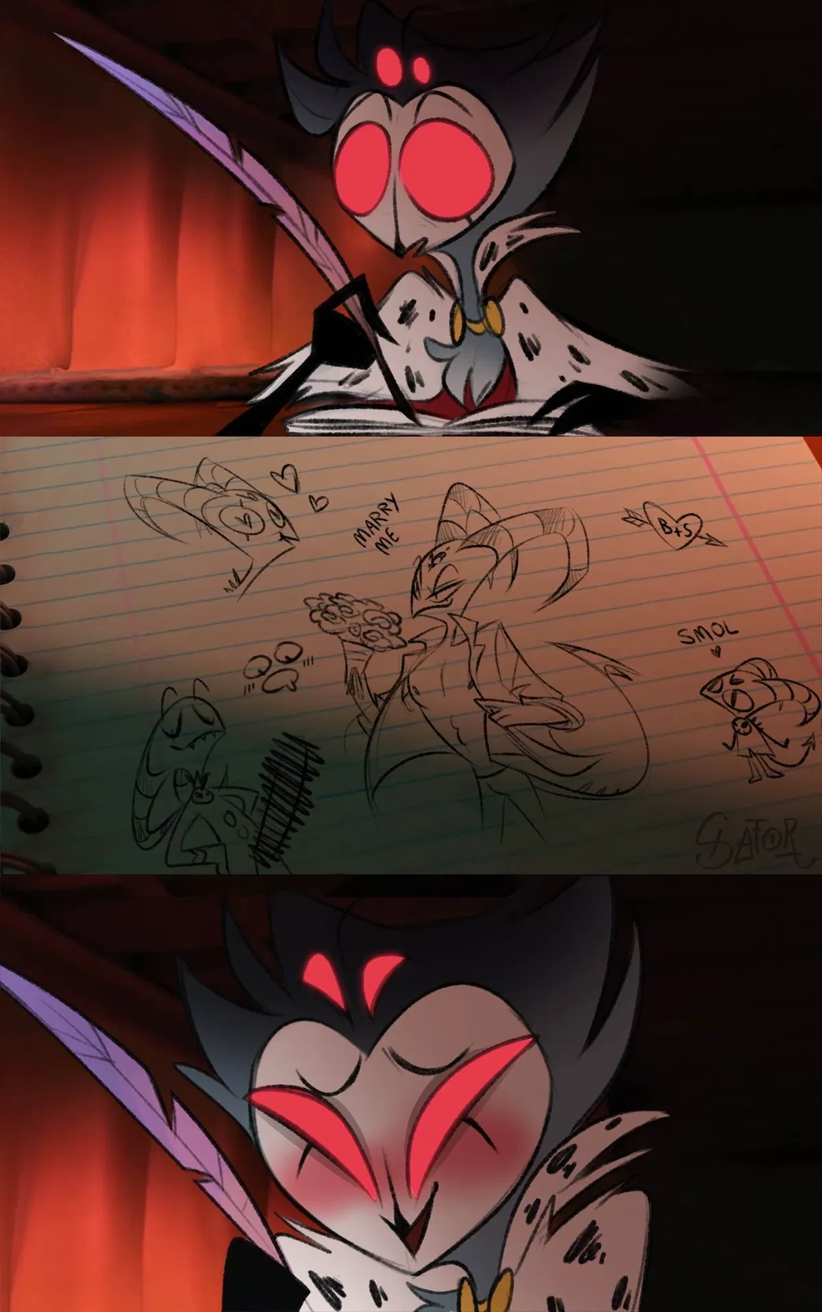 Avatar of Stolas! [Writing you a letter]