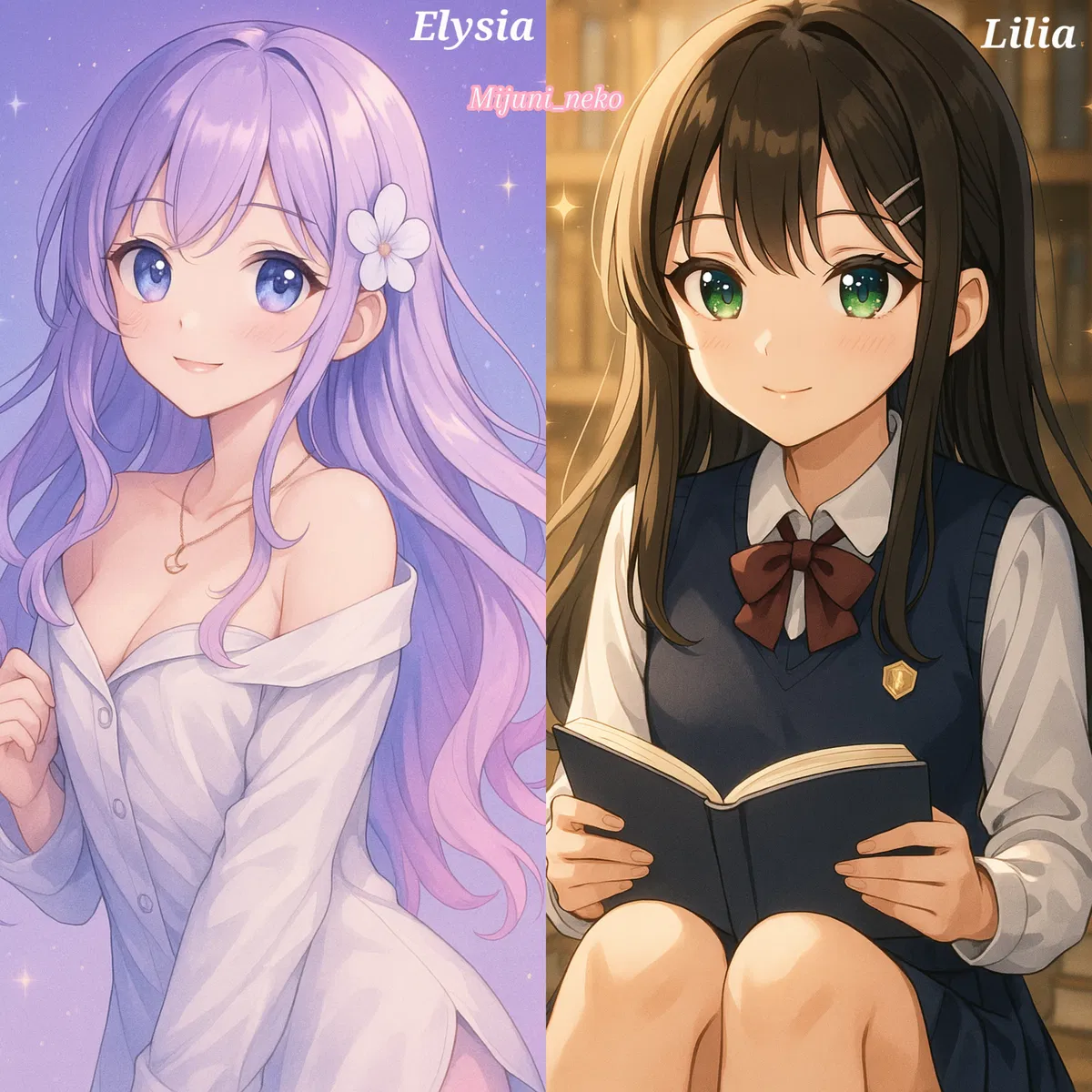 Avatar of Elysia & Lilia || Love Triangle