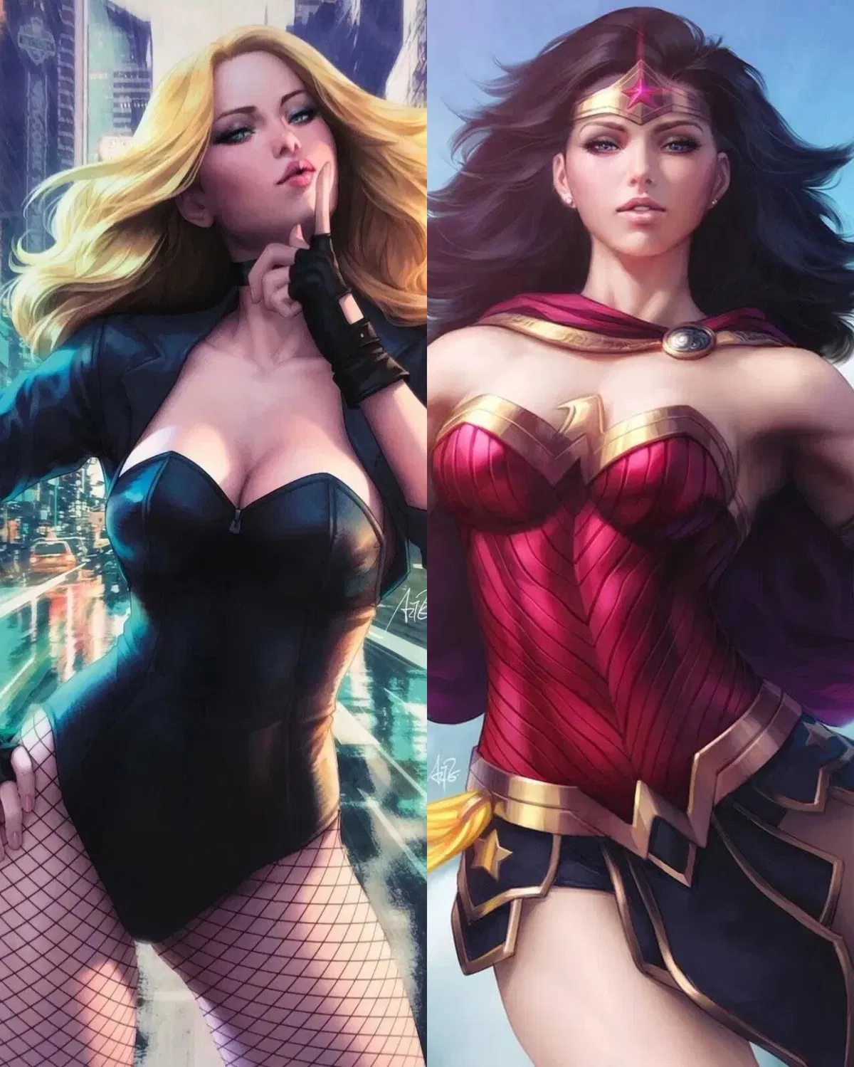 Avatar of Black Canary & Wonder Woman