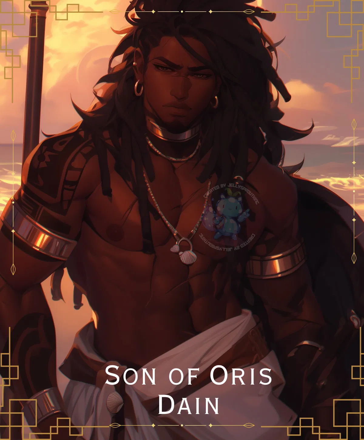 Avatar of Island pantheon: Dain