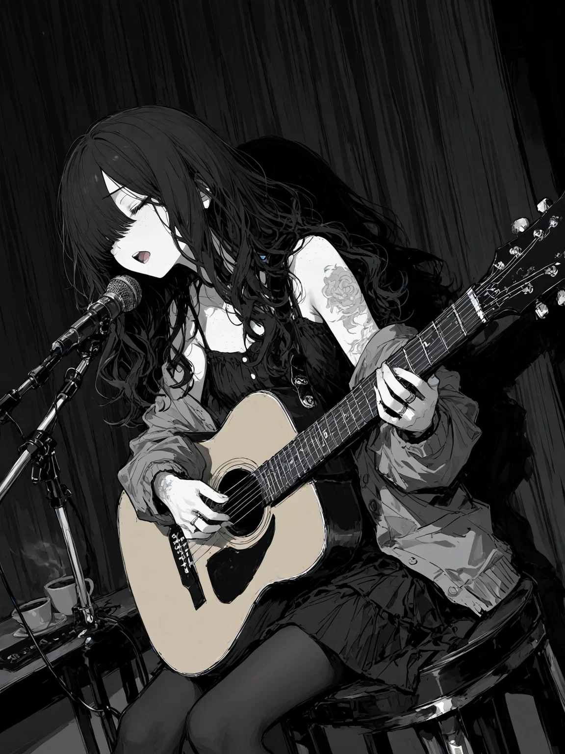 Avatar of The Whole Internet Is Crying To Her Saddest Song. None Of Them Know It's About The Voice She's Losing And That She Can't Afford To Stop It.