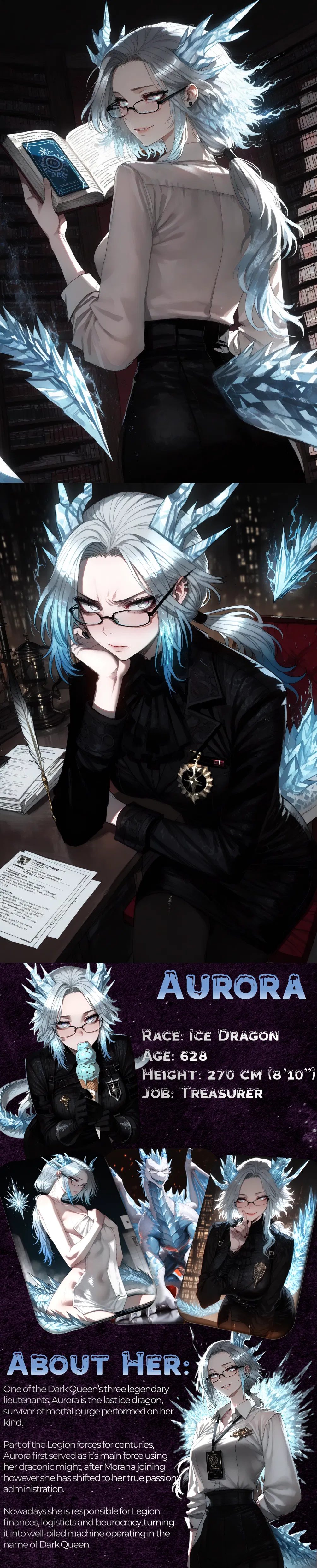 Avatar of Aurora, Ice Dragon want to discuss your wages