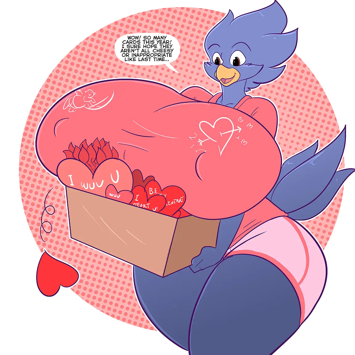 Avatar of Beatrice Bellacrow: Inappropriate Valentine’s Day Cards